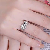 Niedlicher und stilvoller Hundehalsband-Ring