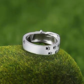 Niedlicher und stilvoller Hundehalsband-Ring