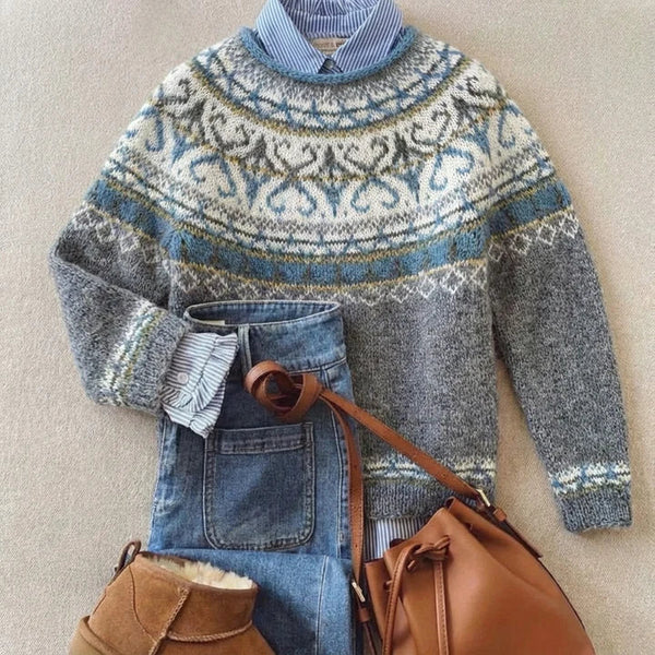 Cheryl™ | Schicker Vintage-Strickpullover