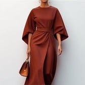 KATARZYNA | MAXIKLEID MIT KIMONOÄRMELN