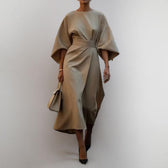 KATARZYNA | MAXIKLEID MIT KIMONOÄRMELN