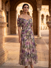 Luisa Kleid V-Ausschnitt