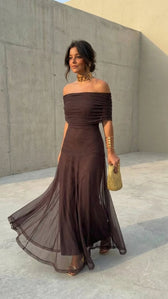 GIORGINA / LANGES DESIGNERKLEID
