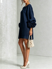 Rosalie - Knopfverschluss Mini-Kleid