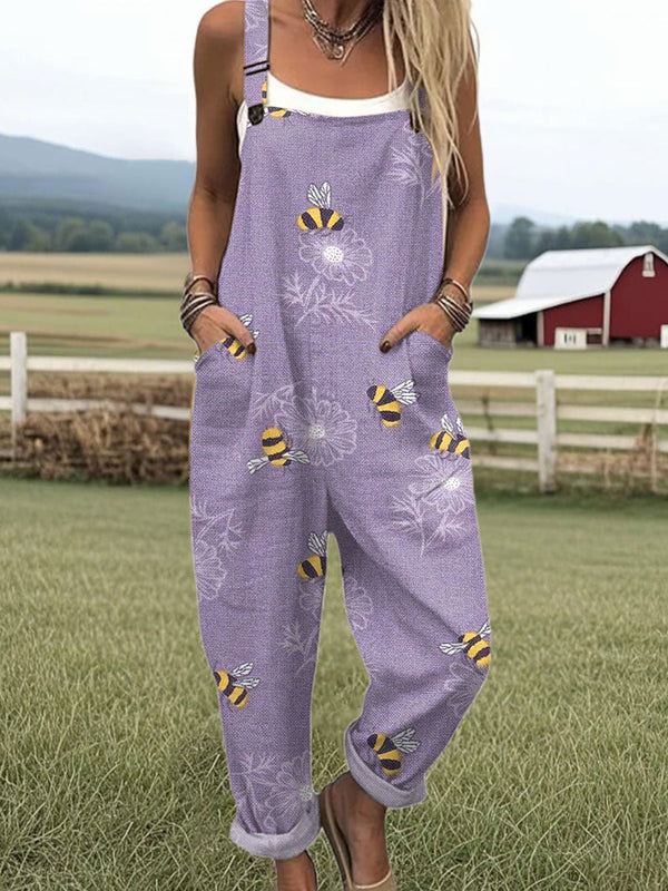Fanny | Bienenblüten-Jumpsuit