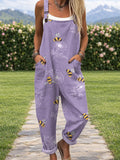 Fanny | Jumpsuit mit Bienen und Blüten