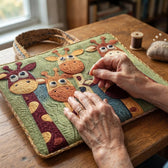 Serena · Handgefertigte Tasche im Alltag