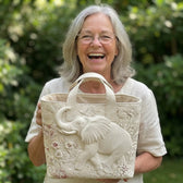 Lola · Handgefertigte Tasche im Alltag