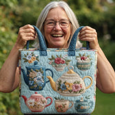 Rosalie · Handgefertigte Tasche im Alltag