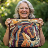 Kaia · Handgefertigte Tasche im Alltag
