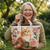 Paisley · Handgefertigte Tasche im Alltag
