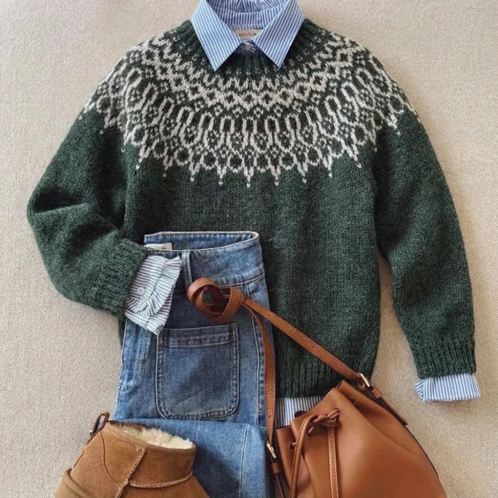 Tundra™ | Klassischer Vintage Strickpullover