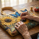 Noelle · Handgefertigte Tasche im Alltag