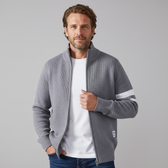 Nolan Strick Zip-Pullover