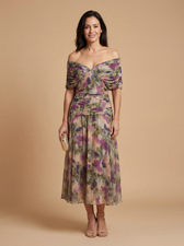 Luisa Kleid V-Ausschnitt
