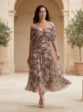 Luisa Kleid V-Ausschnitt