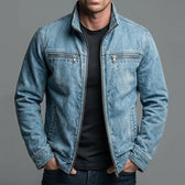 Marcos | Vintage Baumwolljacke mit Reissverschluss