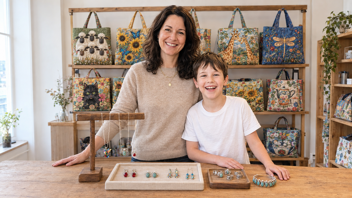 Handgefertigter Schmuck