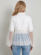 Sunnelace™ | Spitzen-Panel-Jacke