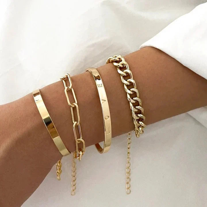 Luxuriöses Armband-Set
